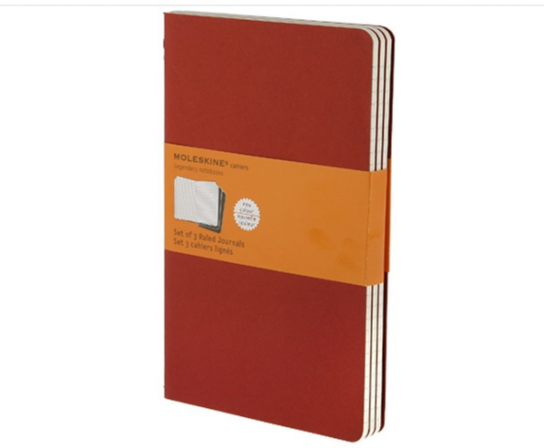 Блокнот Moleskine CAHIER JOURNAL XLarge 60 л без разлиновки твердая обложка CH023D17 розовый неон