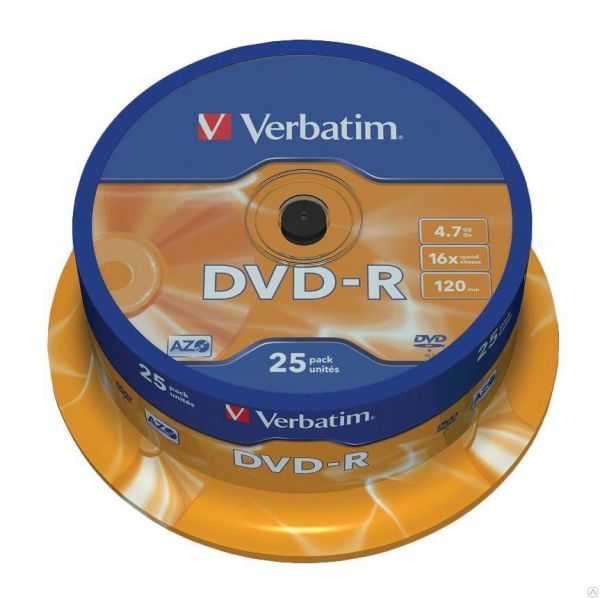 Диск DVD+RW Verbatim 43489