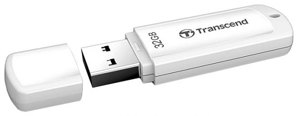 Флешка Transcend JetFlash 370 32Гб белый