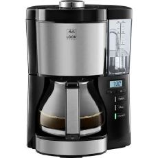 Кофеварка Melitta Look V Therm Timer Black Filter капельная черный/нержавеющая сталь