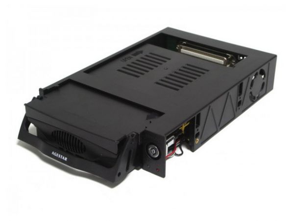 Корпуса и док-станции для жестких дисков Agestar MR3-SATA (k)-F SATA пластик черный
