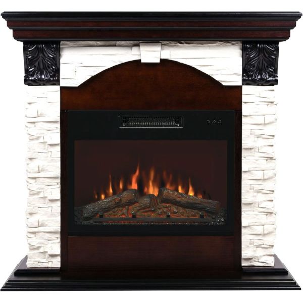 Электрокамин RealFlame Dublin LUX STD/EUG/24 AO (DN)+Kendal 24 1040х970х370мм дуб античный
